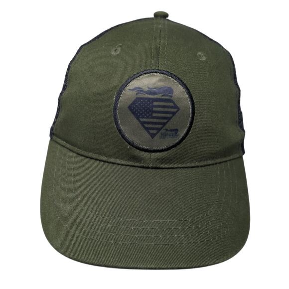 Special Olympics Illinois Snapback Trucker Cap Green OS Adjustable Mesh Back - Picture 1 of 9